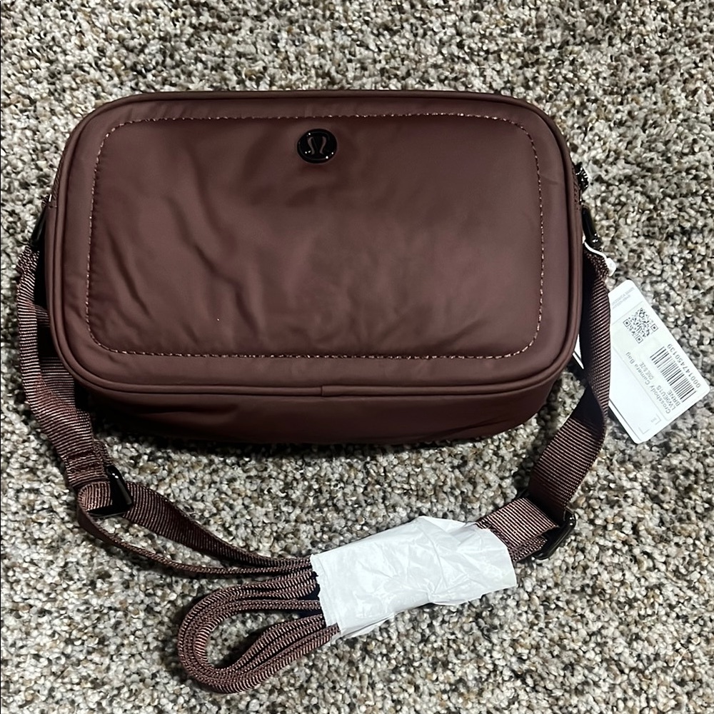 Brown Crossbody camera Bag Lululemon